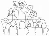 Supper Disciples Grail Coloring4free Scriptures Coloringsun Getdrawings sketch template