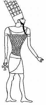 God Egyptian Colouring Amun Ra Re Book sketch template