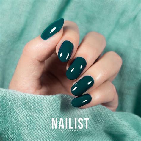 deep green nail swag neutral gel nails sns nails colors  summer