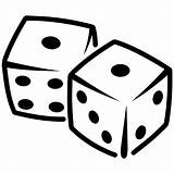 Dice Clipart Webstockreview Coloring sketch template