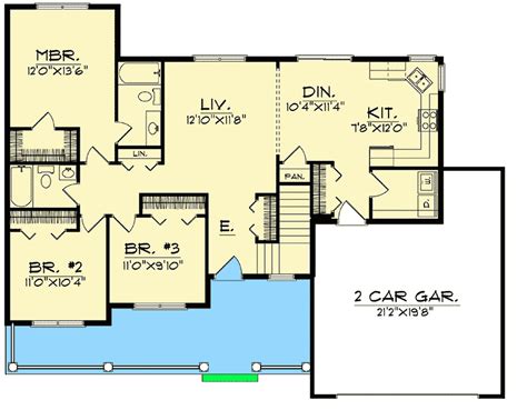 plan ah minimal hallways maximize space minimal hallway lancaster home house plans