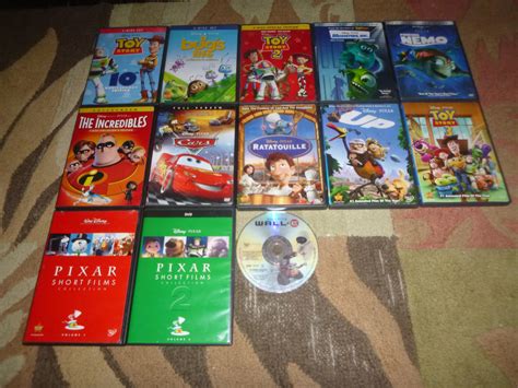 pixar dvd collection  kingbilly  deviantart