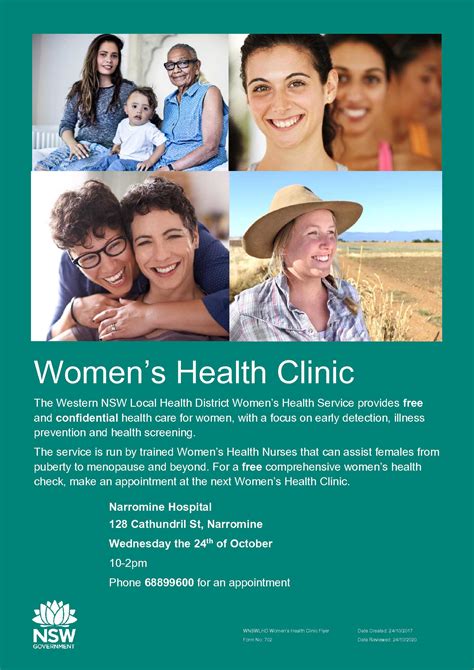 womens free health clinic
