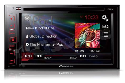 pioneer avh dvd monitor  lettore dvd usb aux   ipod rg sound store