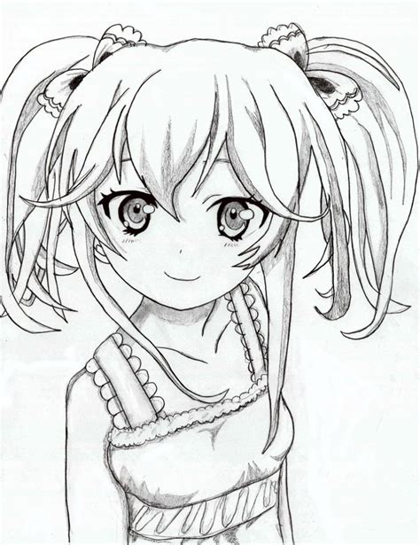 anime girl drawing images