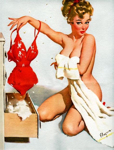 “partial coverage” by gil elvgren 1956 american … pin up pinterest pinup alberto vargas