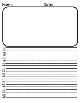 fundations writing paper grade    fundations lined paper