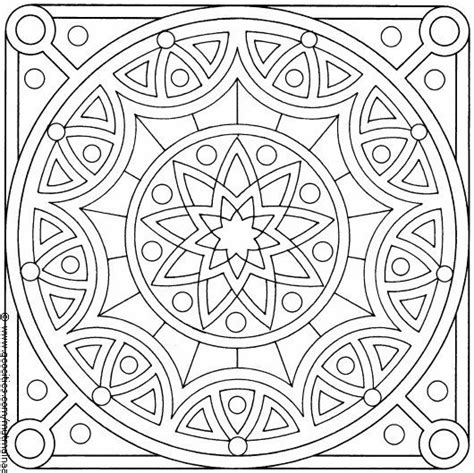 pattern coloring pages  kids  coloring pages mandala