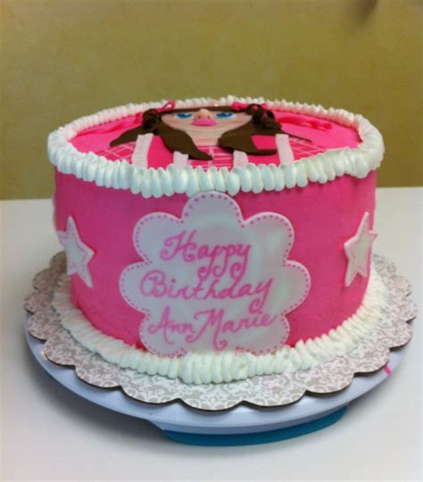 american girl doll cake