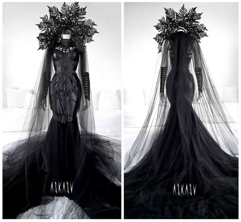 lilith gown askasu fantasy dress queen dress queen costume