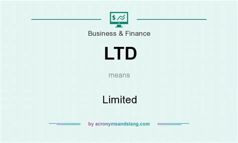 limited  business finance  acronymsandslangcom