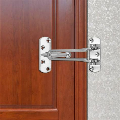 ccdes heavy duty zinc alloy safety guard security door lock latch