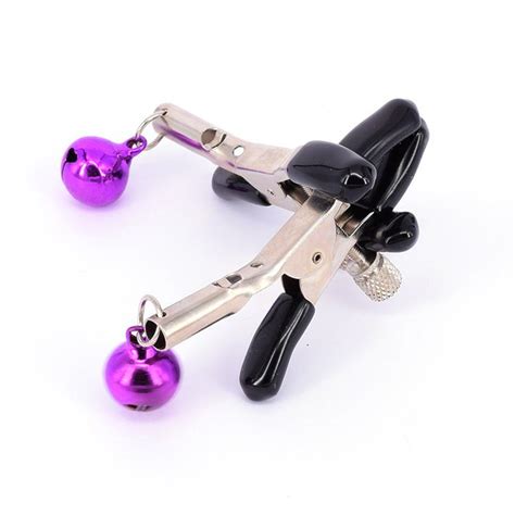 cheap steel metal sexy breast nipple clamps adult game