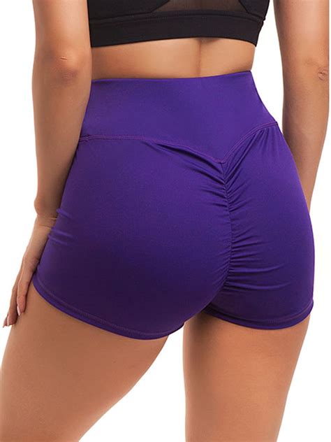 Sayfut Sayfut Butt Lifting Yoga Shorts For Women Tummy Control