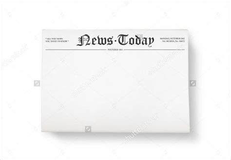 printable newspaper templates  premium templates intended