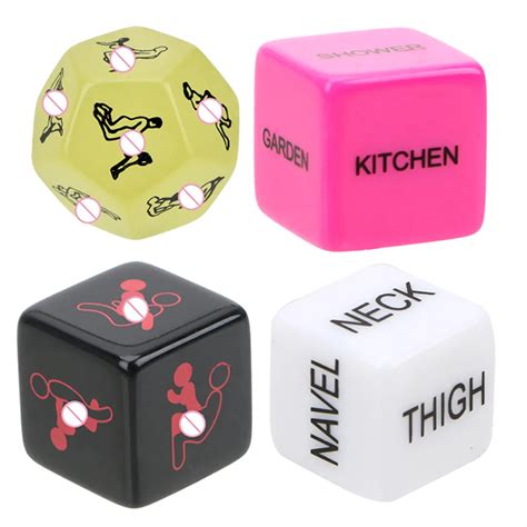 5 pcs humour novelty 12 sides sex dice erotic love posture sex toys for