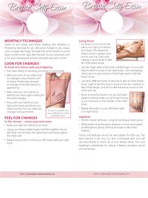 breast health  exam shower cards  customized communications