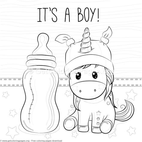 boy unicorn coloring pages  instant  coloring