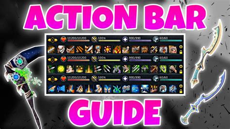 setup action bar binding fast easy rs runescape  youtube