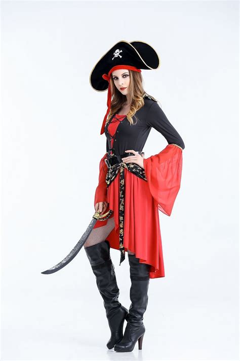 万圣节服装加勒比海盗服魔女游戏服女巫装 制服诱惑夜店cosplay 阿里巴巴