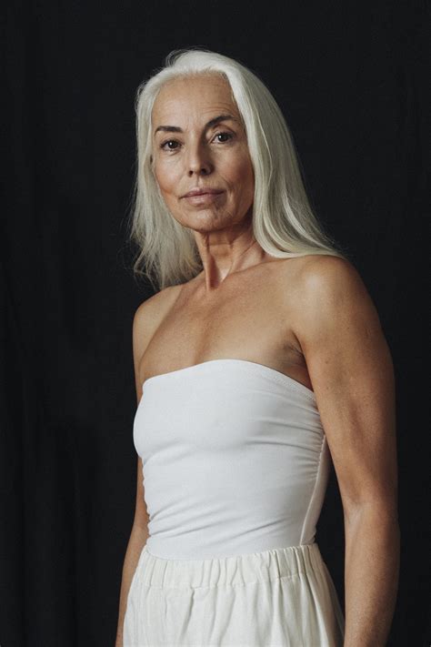 fashion shopping and style this stunning 60 year old woman is the star of a brand new swimwear