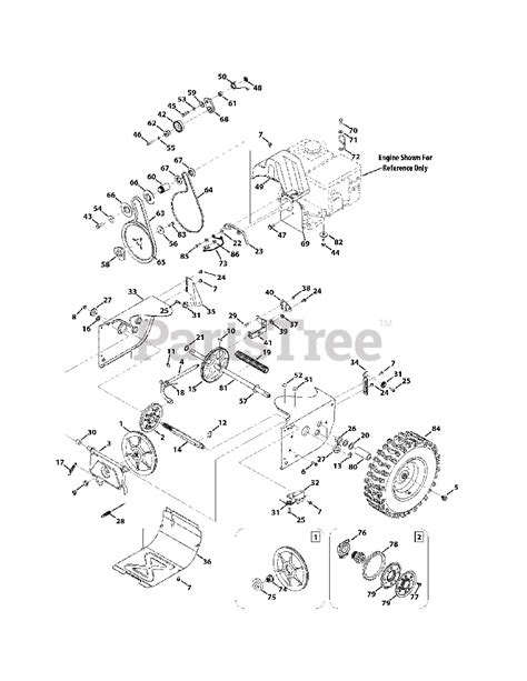 troy bilt  bmp troy bilt storm  snow thrower  drive system parts lookup