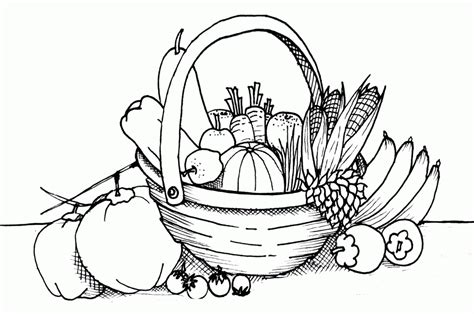 fruit basket coloring pages  print coloring home