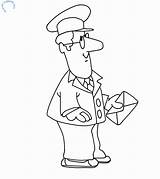 Postman Pat Coloring Pages Videos Popular Cat Books sketch template