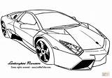 Lamborghini Reventon sketch template