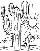 Coloring Pages Cactus Kaktus Choose Board Malvorlagen sketch template