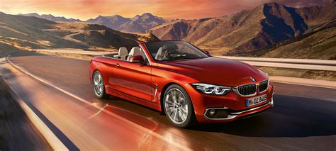 Bmw 4 Series Convertible Models And Equipment Options