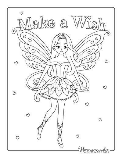 top  fairy princess coloring pages thptsuongnguyetanheduvn