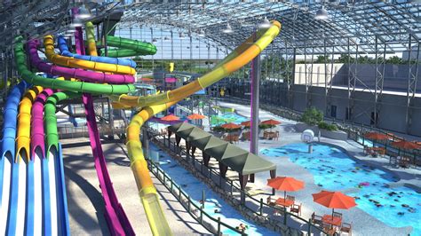 grand prairie  building  largest indoor water park   country