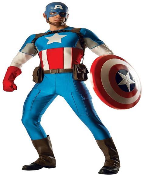 Buyseasons Marvel Men S Captain America Grand Heritage Costume Macy S