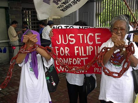 Japan Obstructs Justice For The Filipino Comfort Women