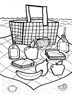 picnic friends coloring page printables freebies inspirational