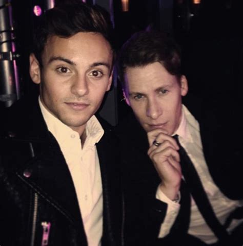 tom daley accused of secret affair with male model while fiance dustin lance black was away