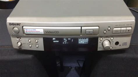 sony vcd player youtube