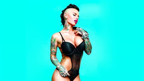 wallpaper model pornstar singer tattoo dark hair