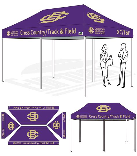 custom canopy top  cross country track field