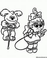 Coloring Pages Library Muppet Babies Printable Clip Codes Insertion sketch template