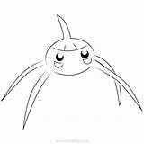 Pokemon Hypno Hoothoot sketch template
