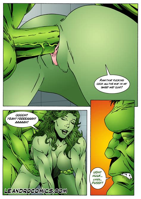 Rule 34 Comic Female Green Skin Hulk Hulk Series Incest Jennifer