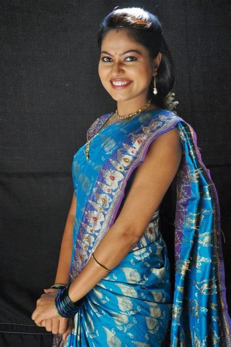 Telugu Actress Suhani Cute Stills In Beautiful Saree Cap