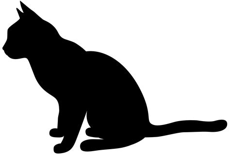 cat silhouette clip art cat silhouette png clip art image png