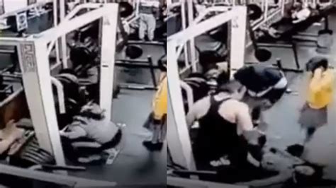 Graphic Video Woman In Mexico Gym Crushed To Death By Barbell After