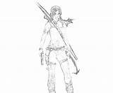 Croft Lara Tomb Actions Riders Coloring Pages sketch template