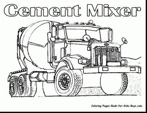 flatbed truck coloring pages coloring pages