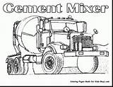 Coloring Truck Pages Semi Construction Tow Flatbed Cement Trucks Drawing Vehicles Kids Clipart Color Mixer Boys Print Finest Getdrawings Amazing sketch template
