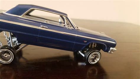 six four impala lowrider model car hydraulics youtube